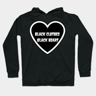 black heart2 Hoodie